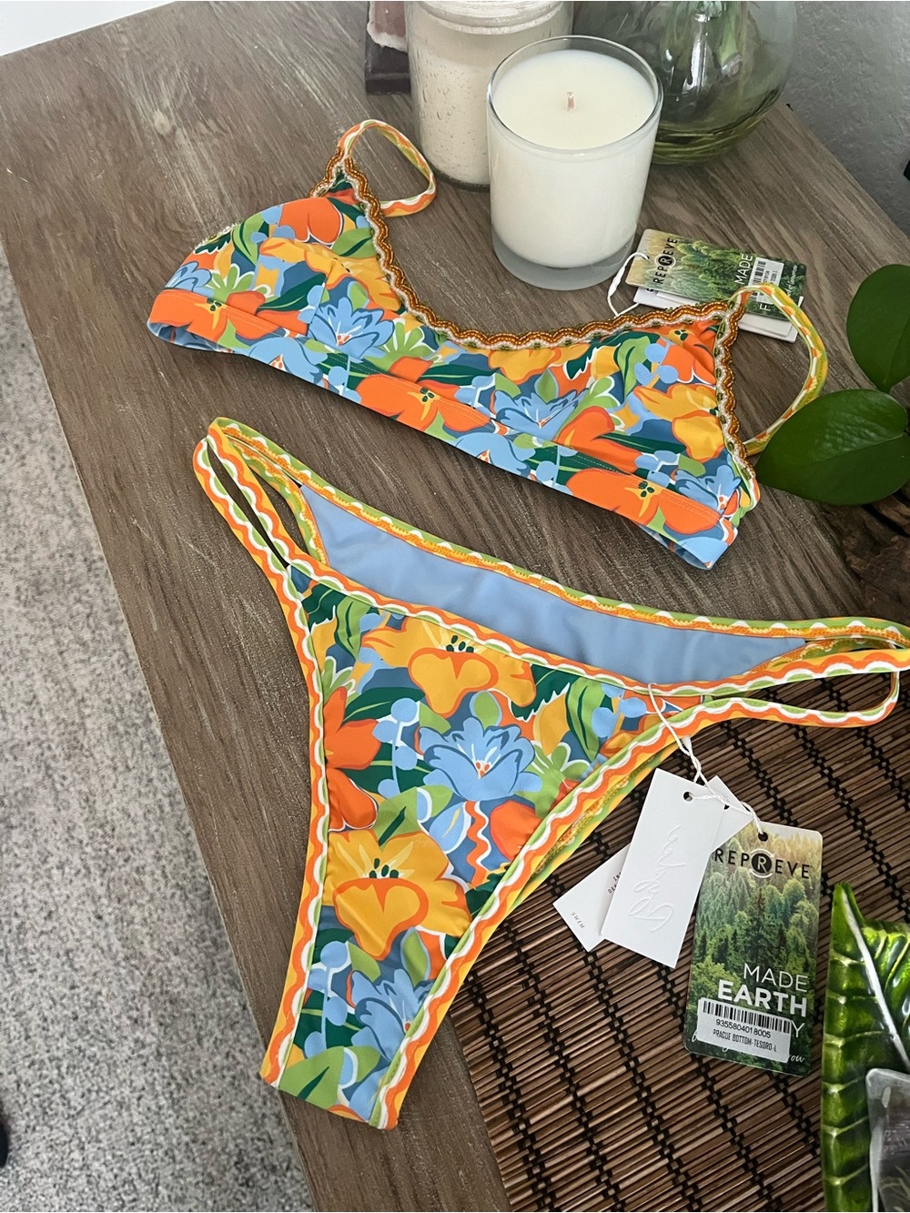 Bydee RARE Tesoro SET, Valencia top (s) Prague bottoms (L) NEW WITH TAGS!